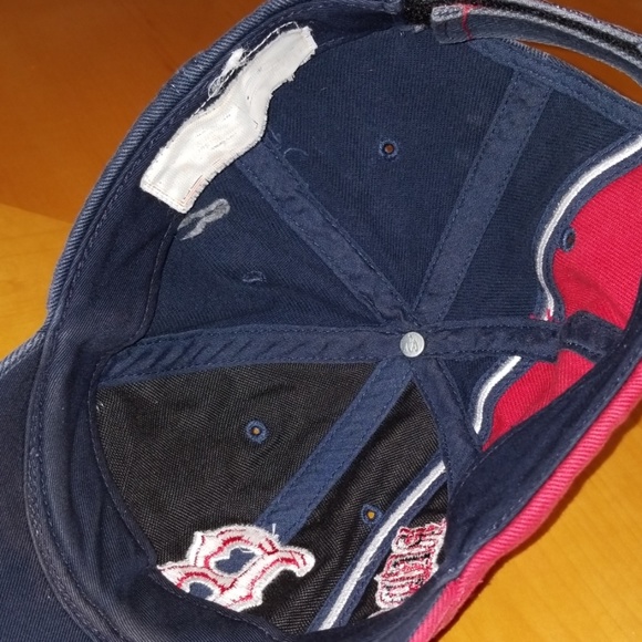 Accessories Vintage Boston Red Sox Velcro Strap Hat Poshmark